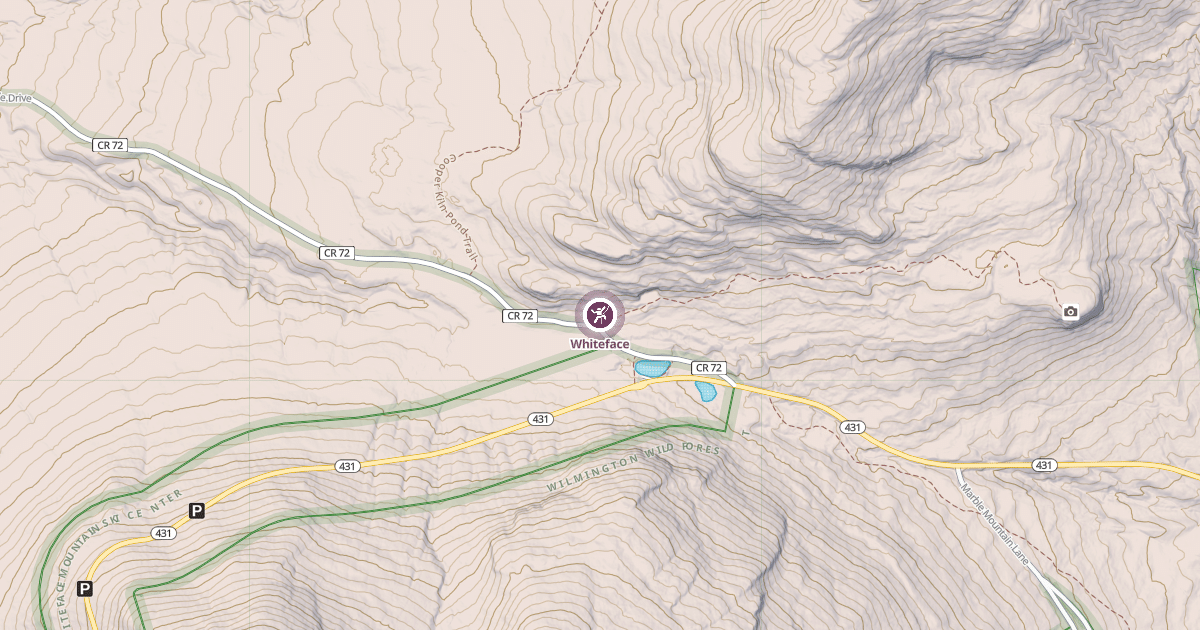 Map preview of Whiteface