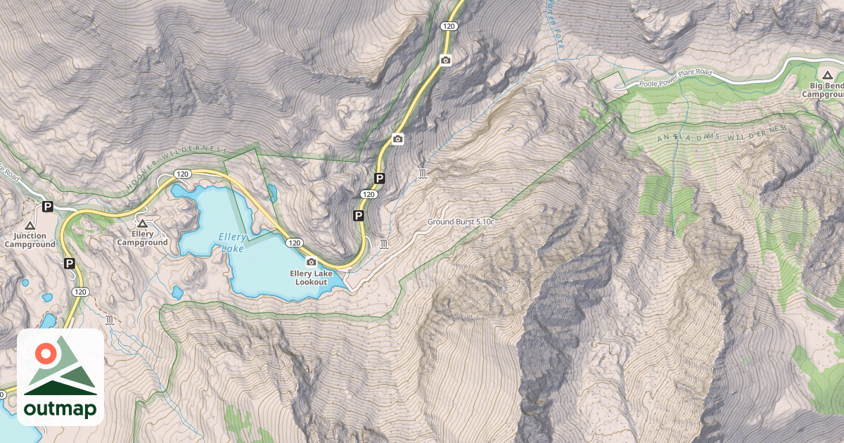 Map of Ground Burst