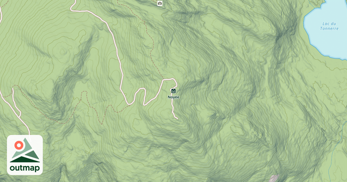 Map of Noyée