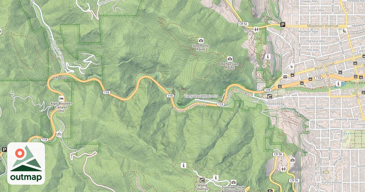 Map of Carly Was With Us
