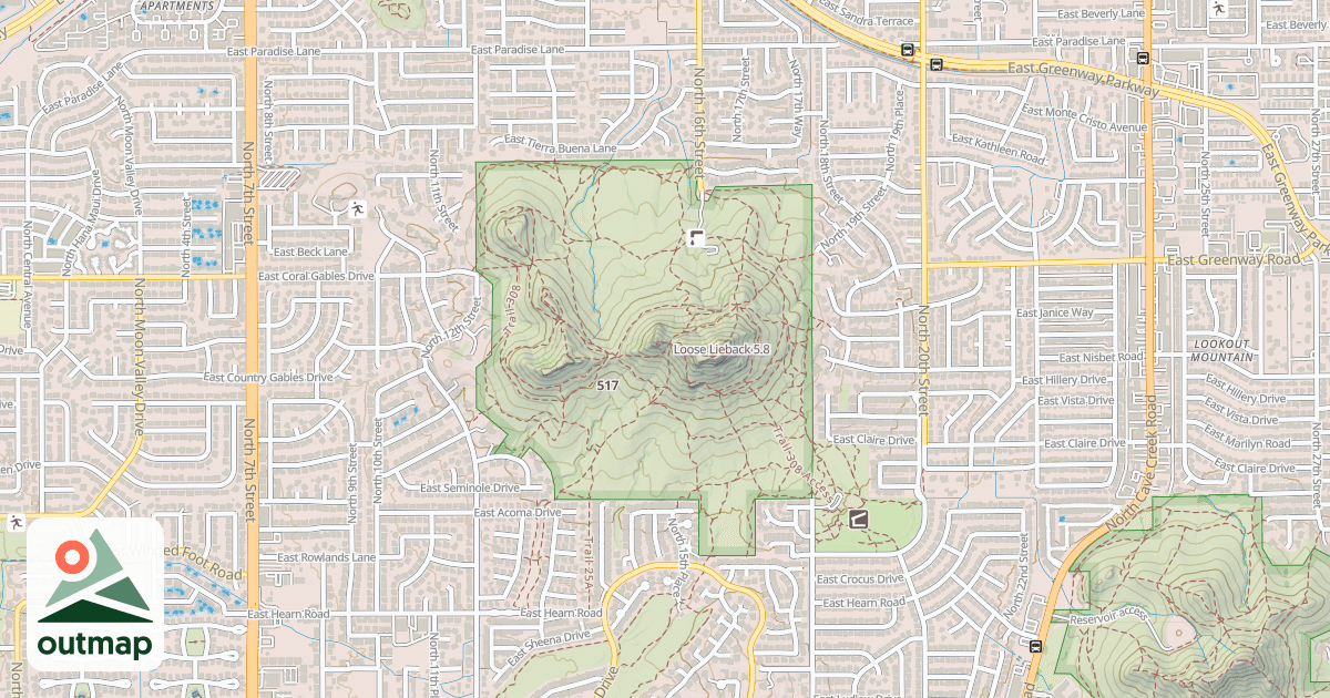 Map of Loose Lieback