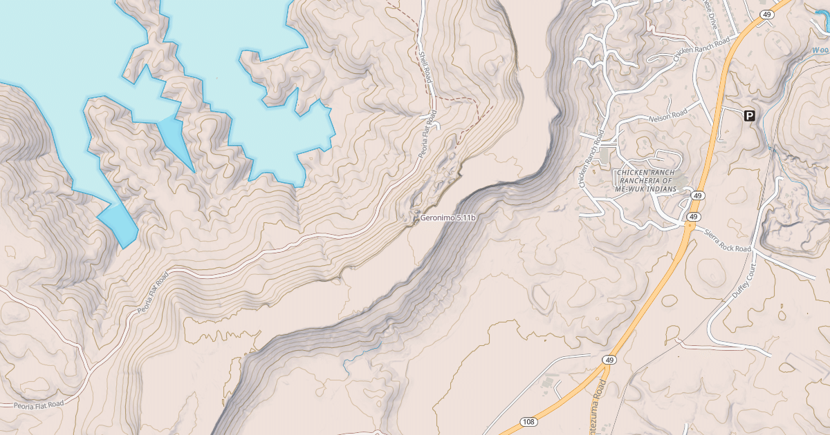 Map preview of Geronimo