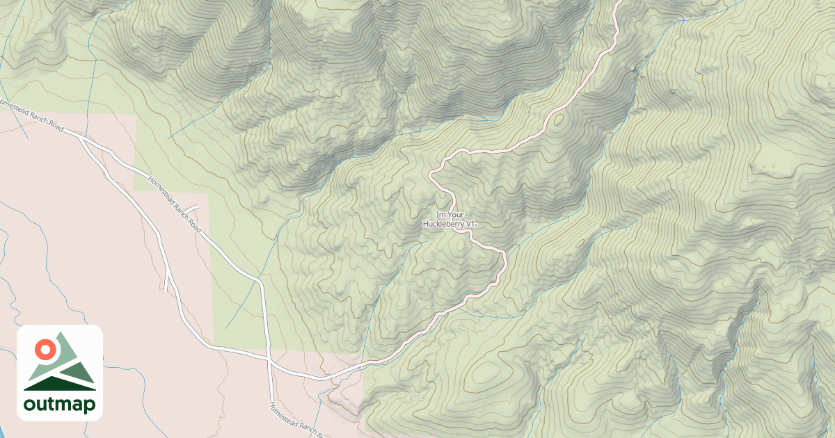 Map of Im Your Huckleberry