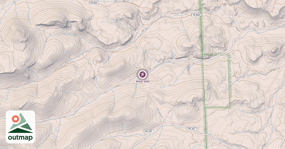 Map of West Side