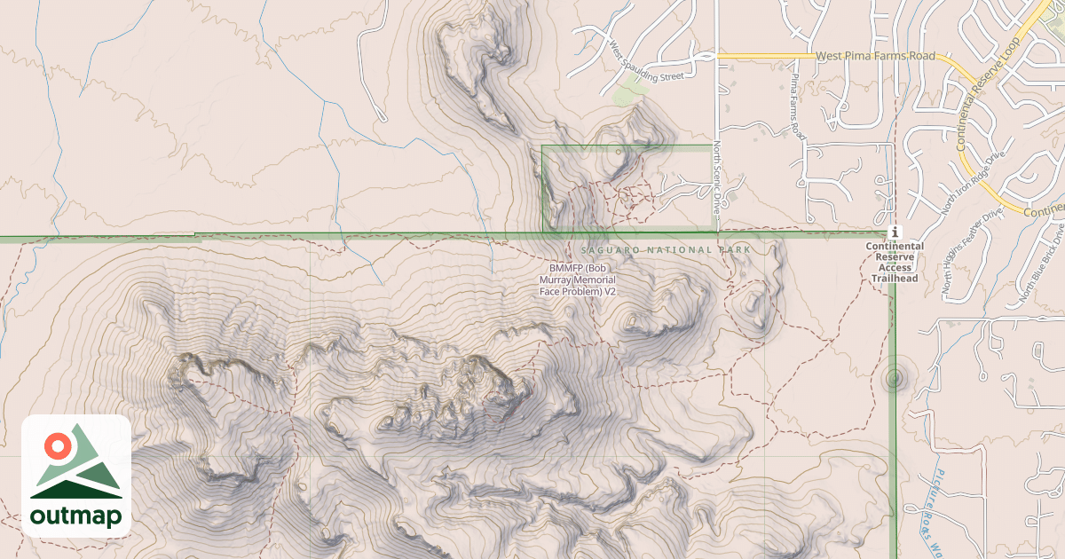 Map of BMMFP (Bob Murray Memorial Face Problem)