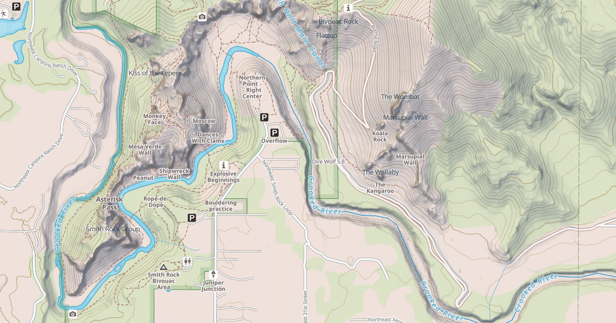 Map preview of Dire Wolf