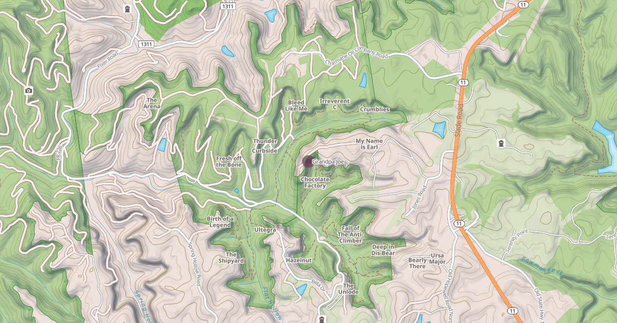 Map preview of Grandpa Joe