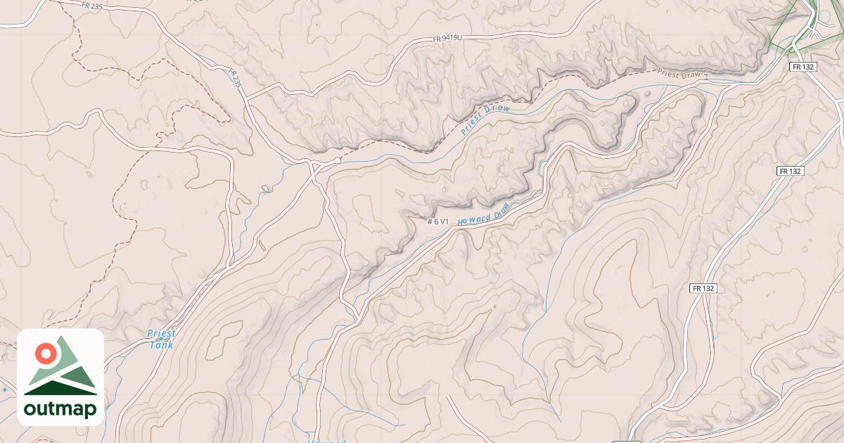 Map of # 6