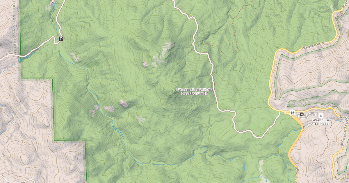 Map preview of I Want to Stand With You On a Mountain
