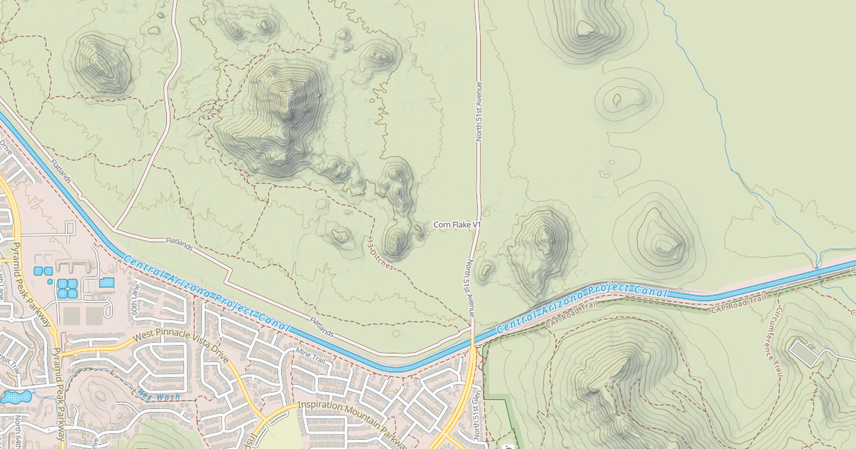 Map preview of Corn Flake