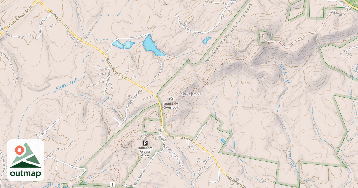 Map of Snake Jam