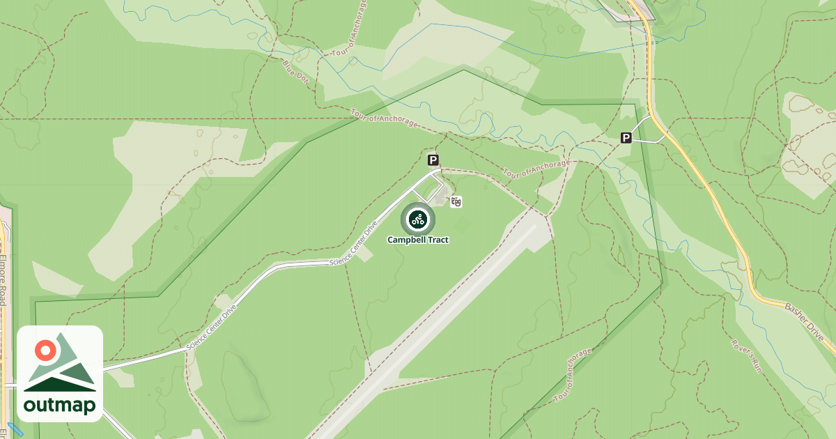 Map of Campbell Tract