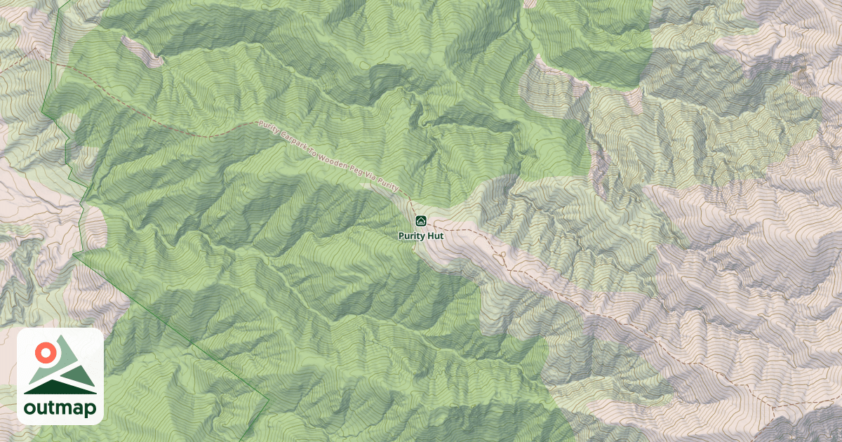 Map of Purity Hut
