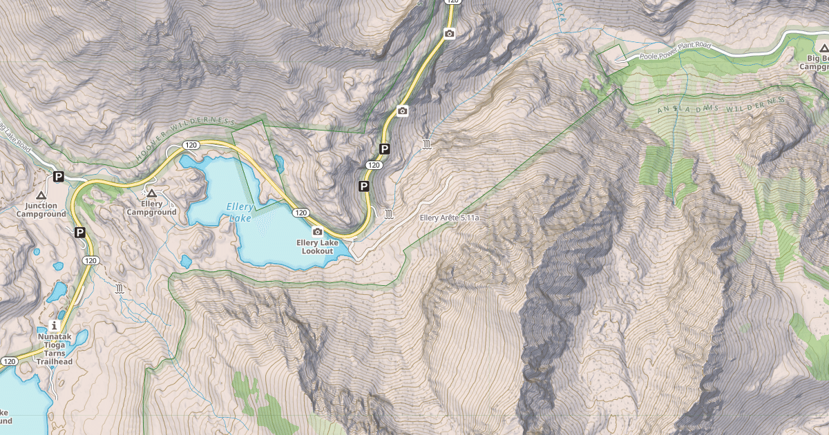 Map preview of Ellery Arête