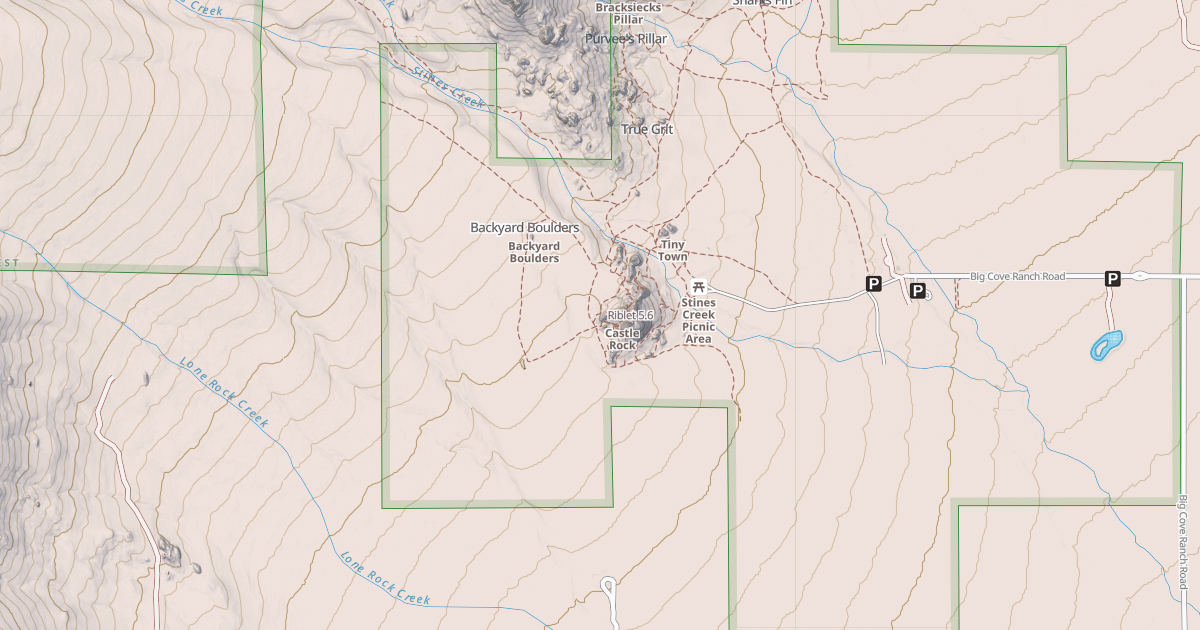 Map preview of Riblet