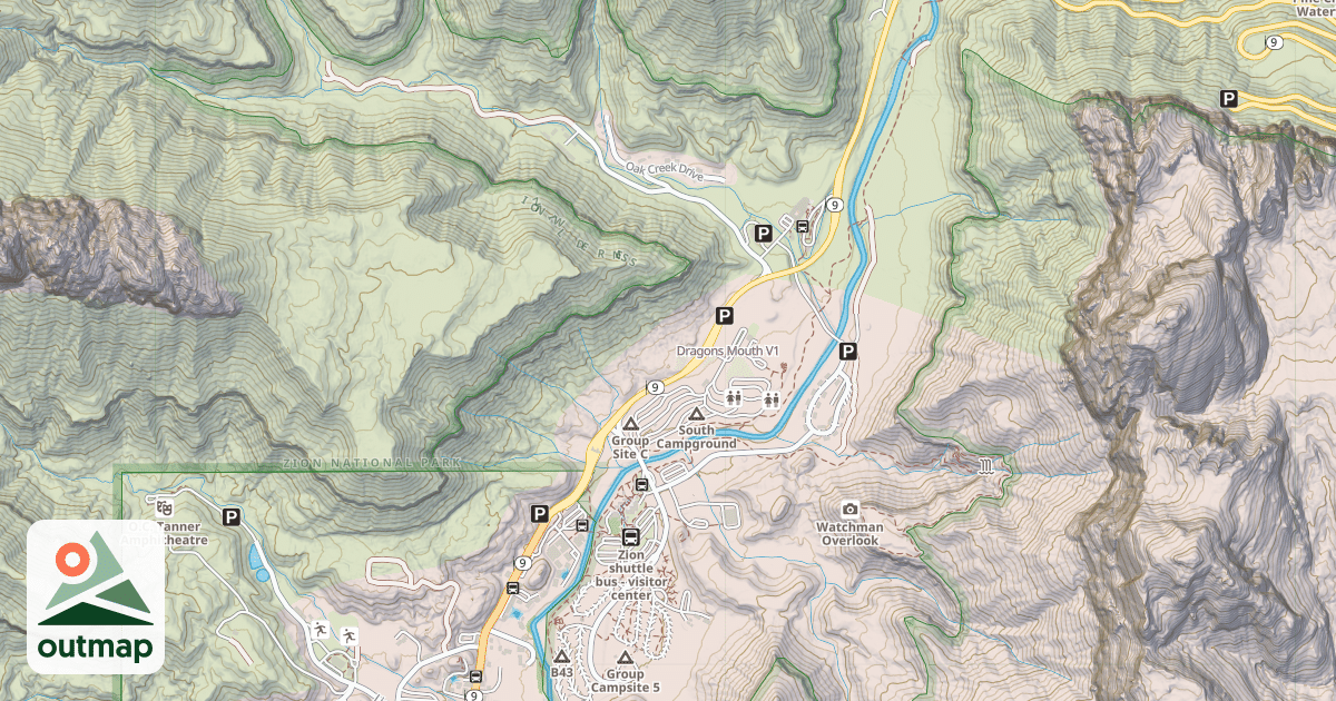 Map of Dragons Mouth