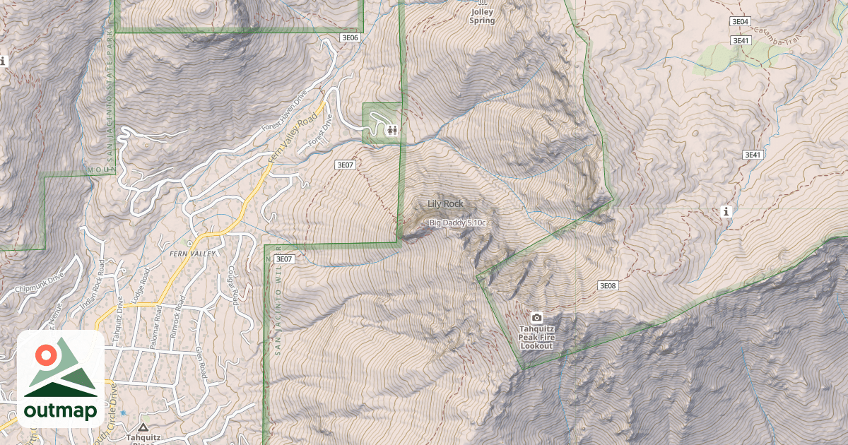 Map of Big Daddy