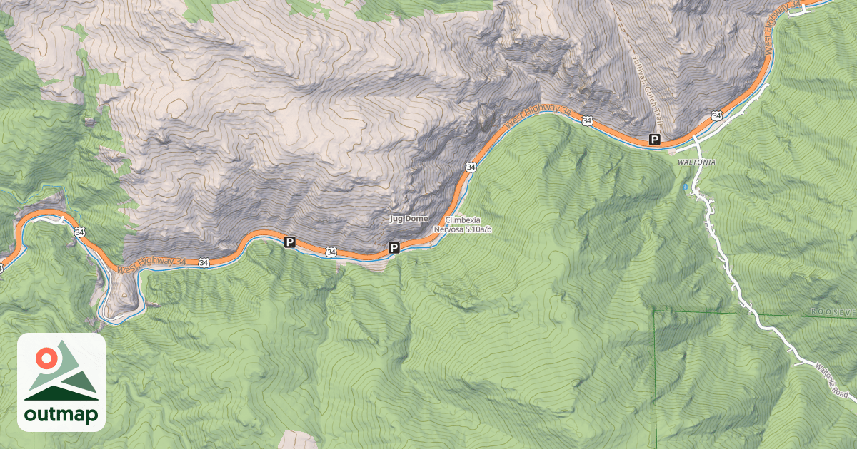 Map of Climbexia Nervosa