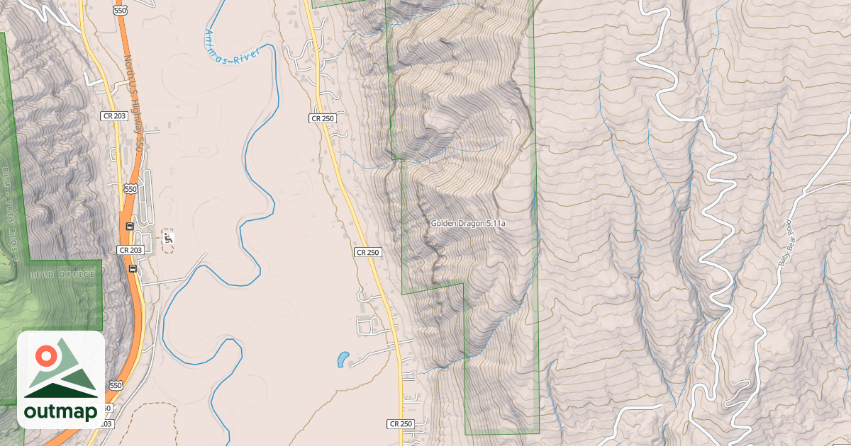 Map of Golden Dragon