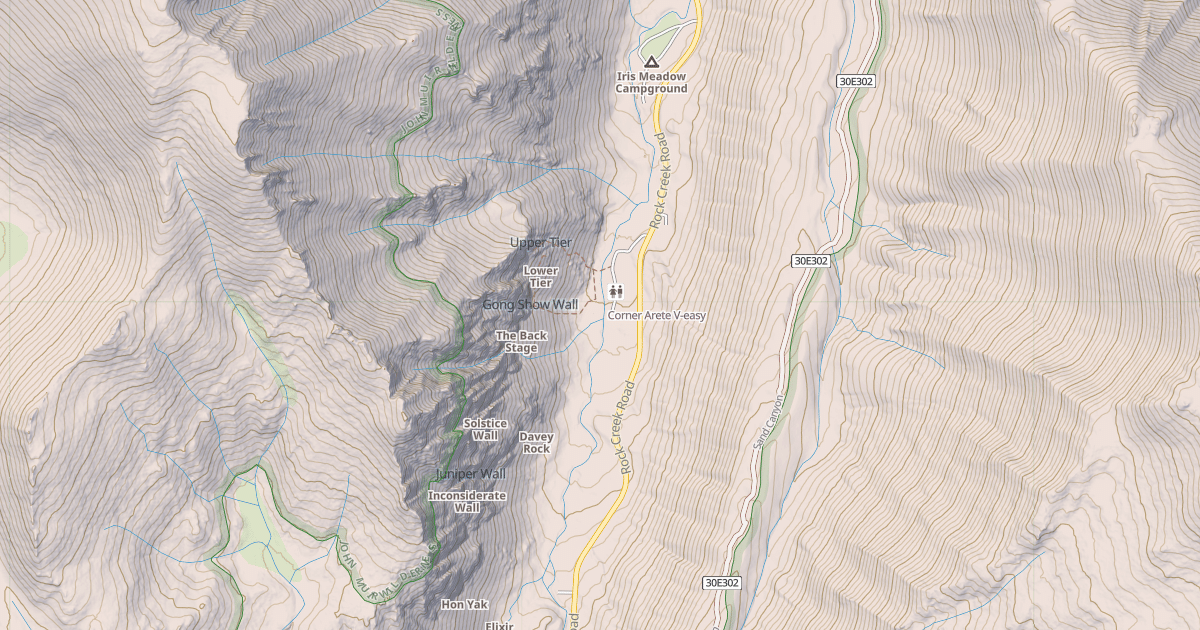 Map preview of Corner Arete