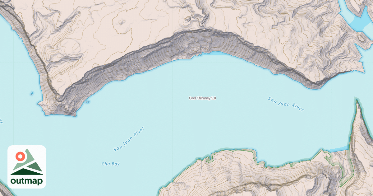 Map of Cool Chimney