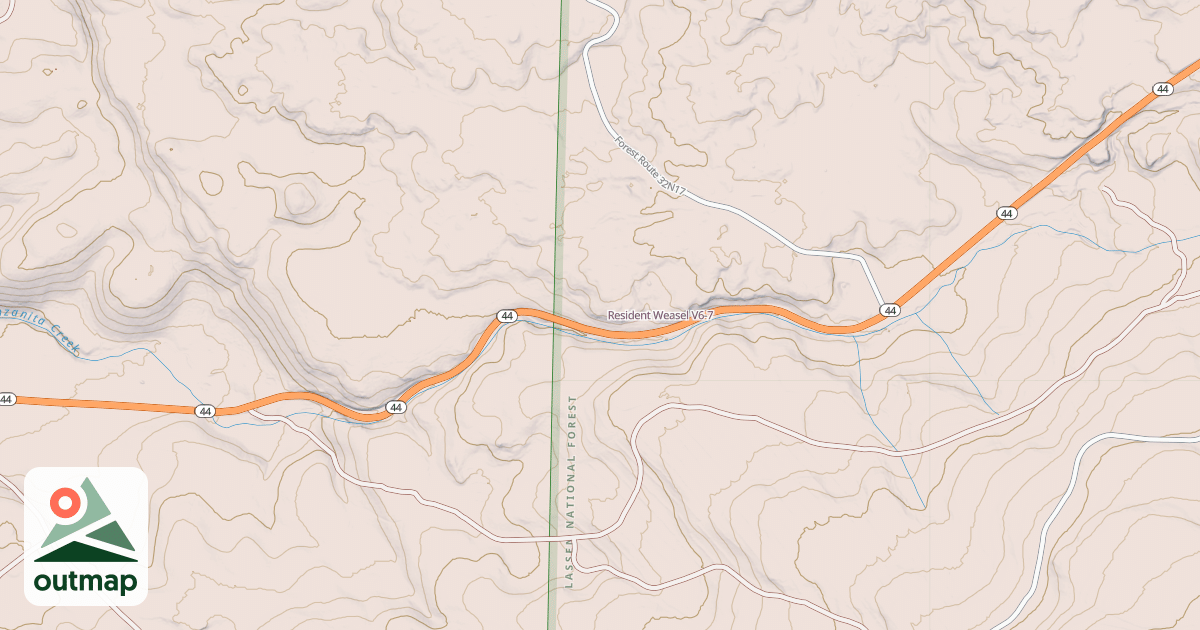 Map of Resident Weasel