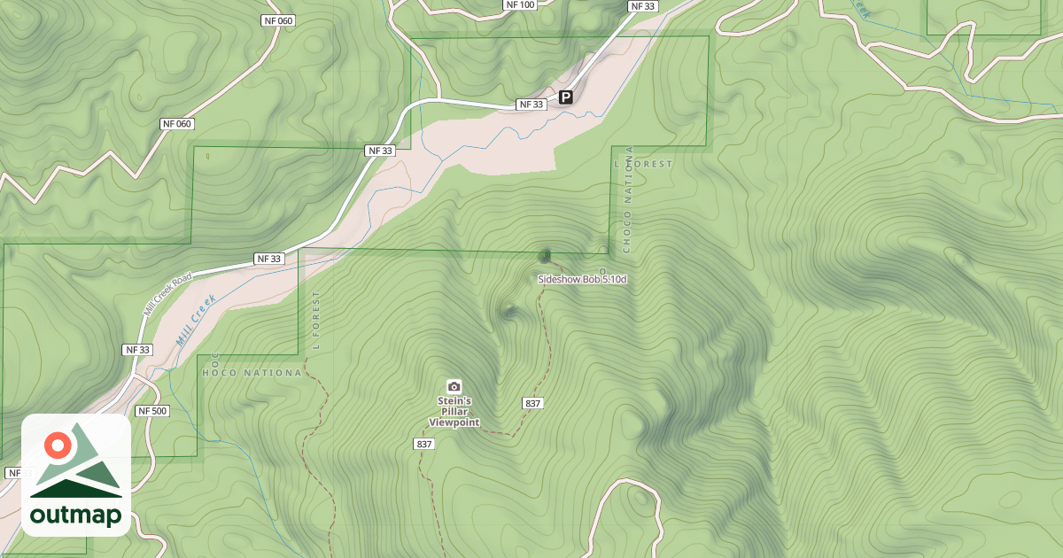 Map of Sideshow Bob