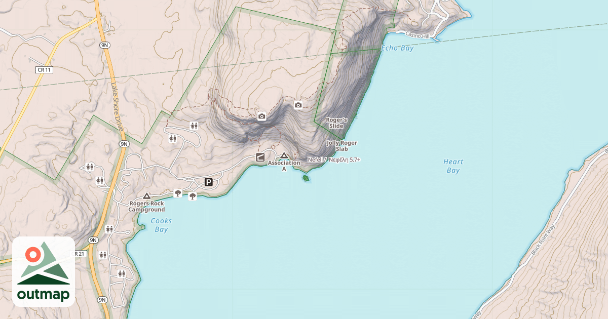 Map of Nefeli /  Νεφέλη