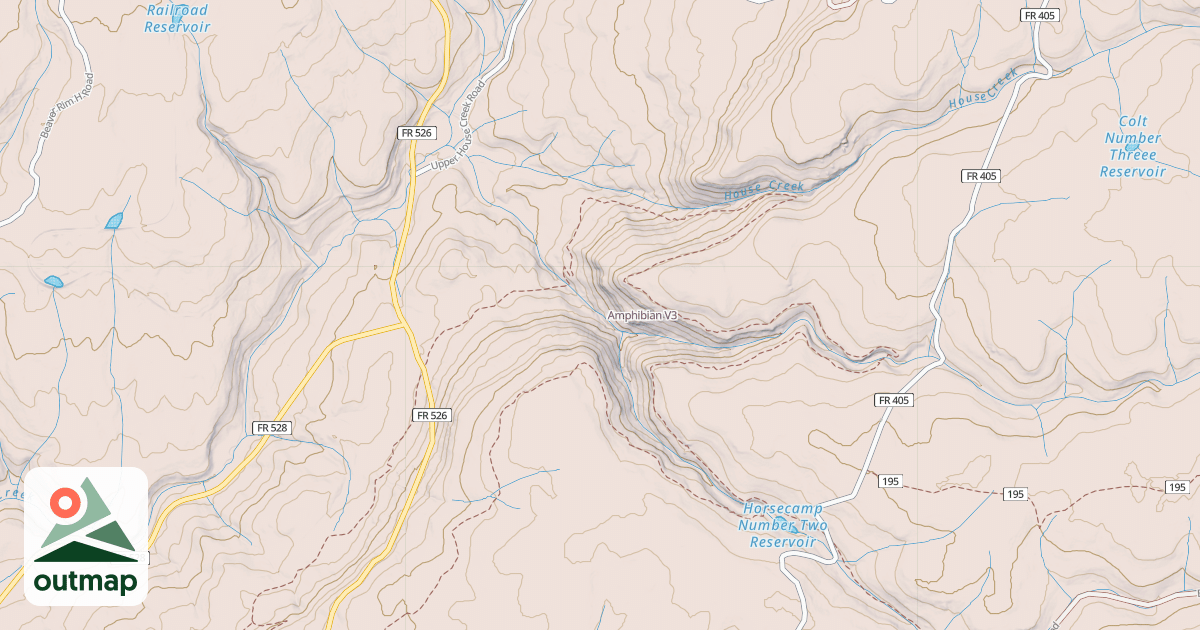 Map of Amphibian
