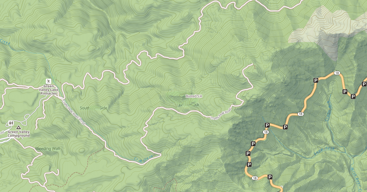 Map preview of Busted