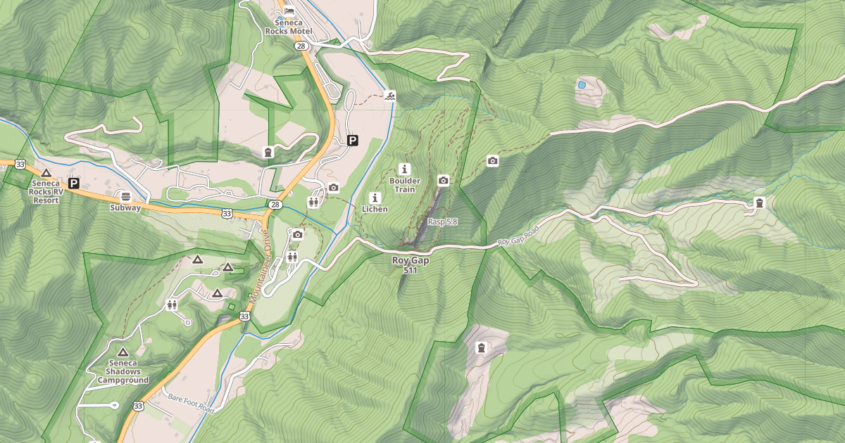 Map preview of Rasp