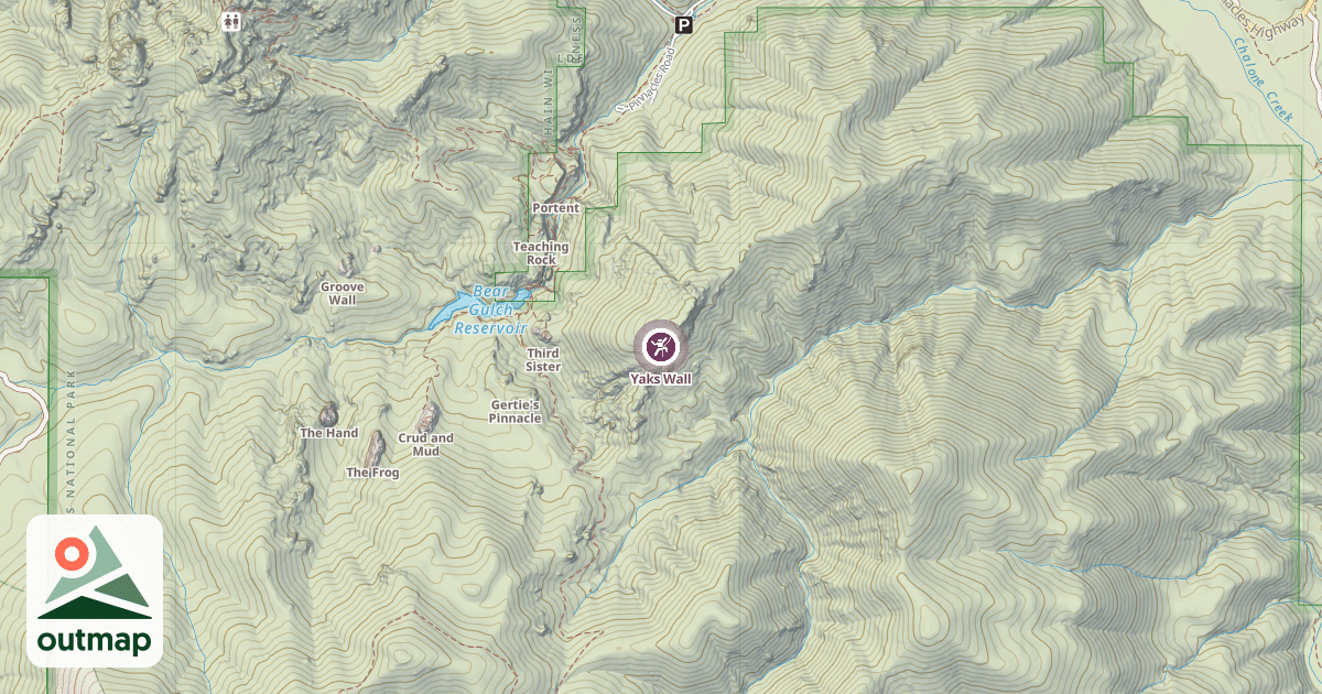 Map of Yaks Wall