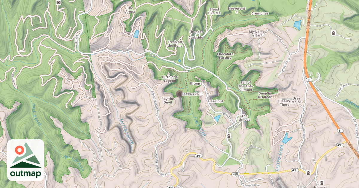 Map of Keelhaul (WIP)