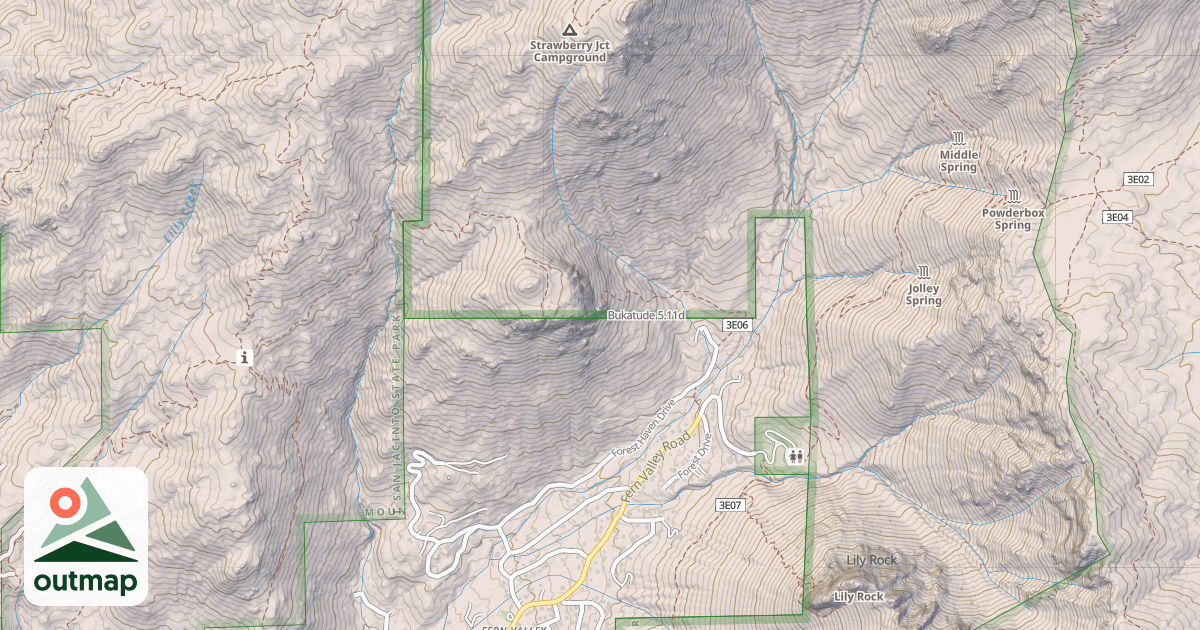 Map of Bukatude