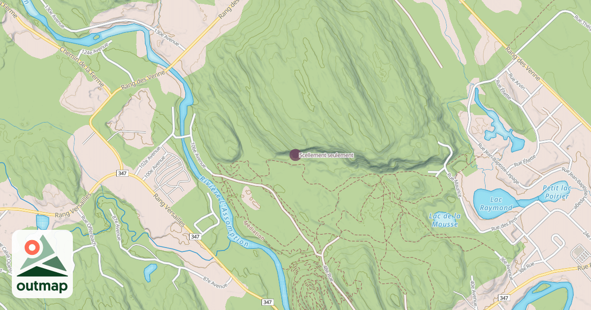 Map of Scellement seulement