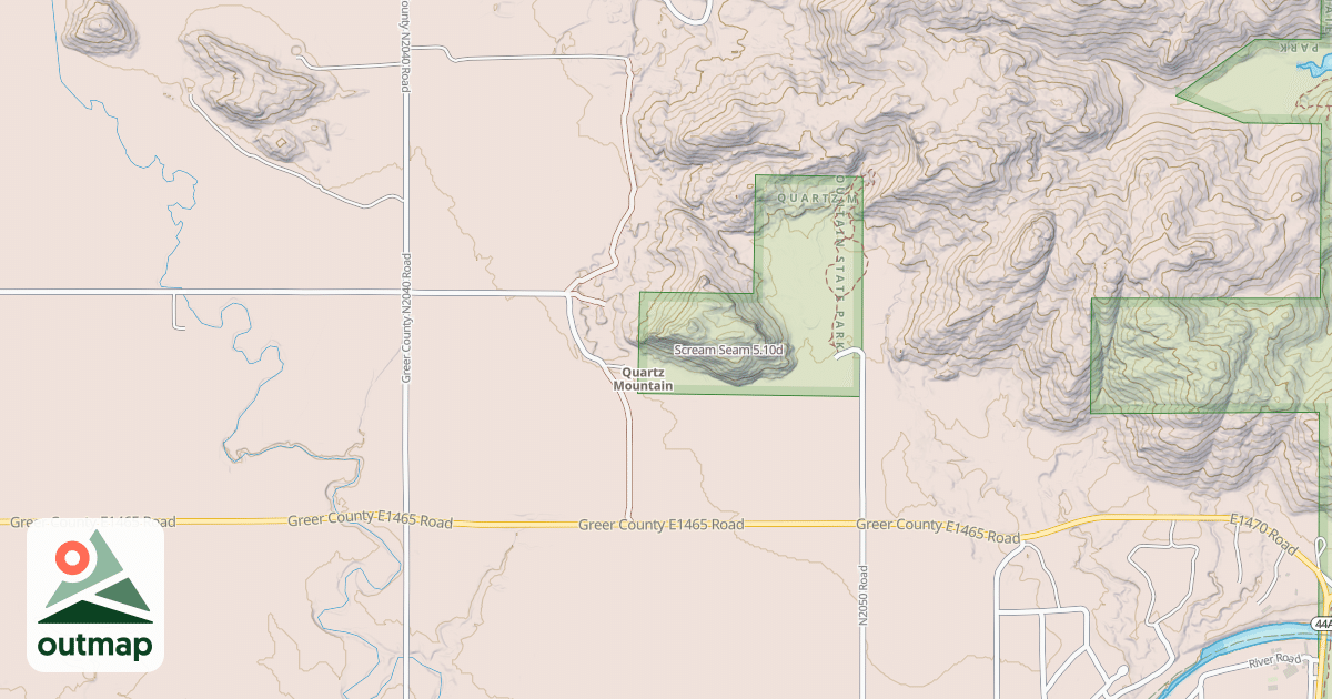 Map of Scream Seam