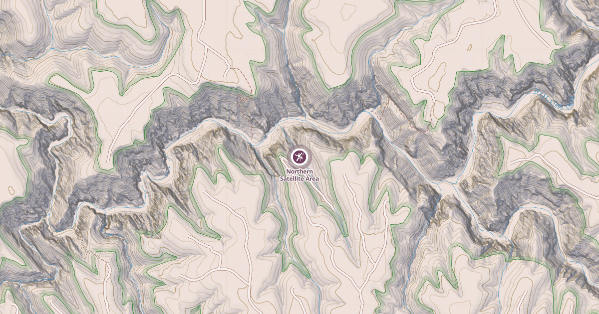 Map preview of Northern Satellite Area