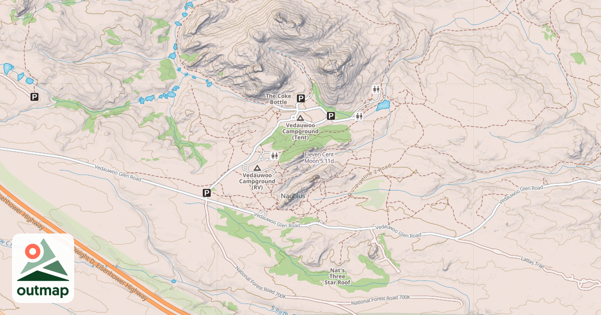 Map of Eleven Cent Moon