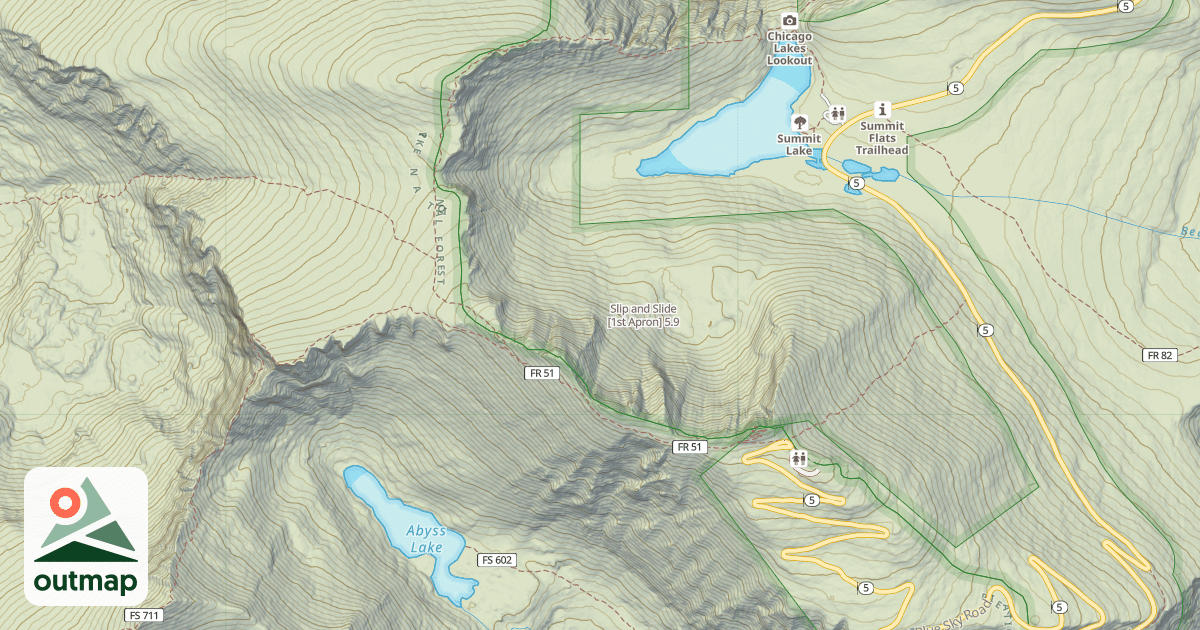 Map of Slip and Slide [1st Apron]