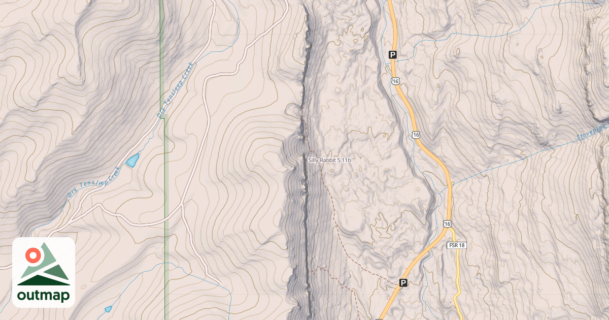 Map of Silly Rabbit