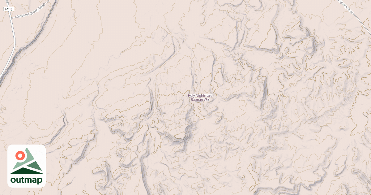 Map of Holy Nightmare Batman
