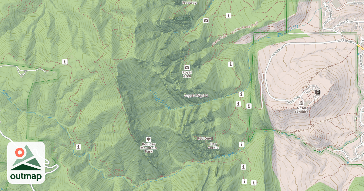 Map of Angel's Way