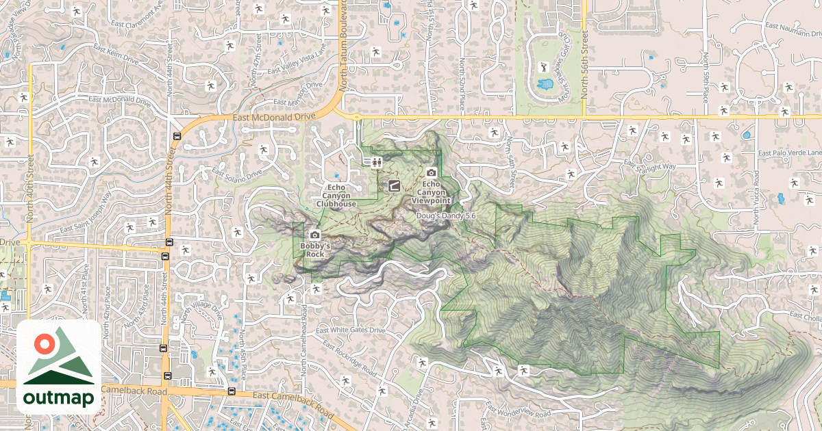 Map of Doug's Dandy