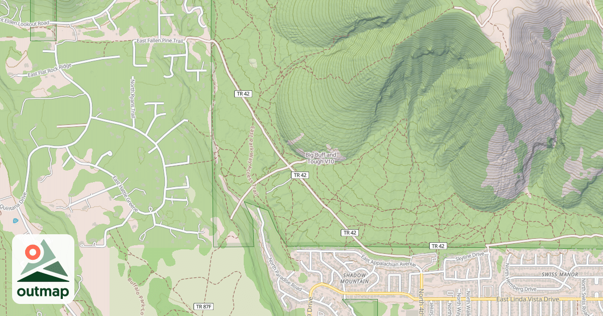 Map of Big Buff and Tough