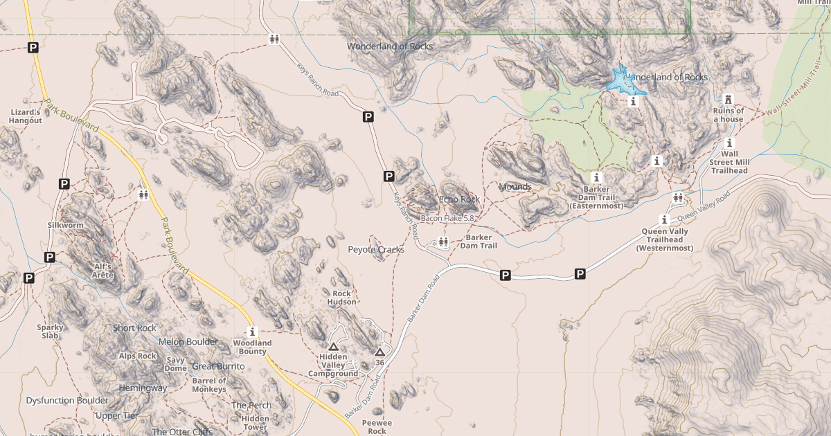 Map preview of Bacon Flake
