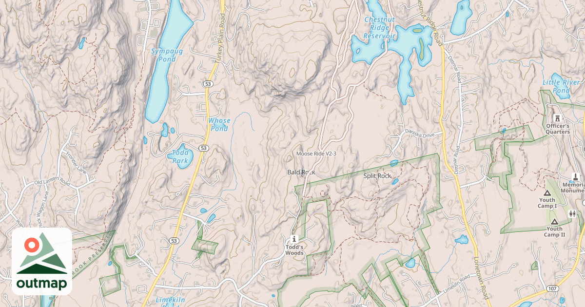 Map of Moose Ride