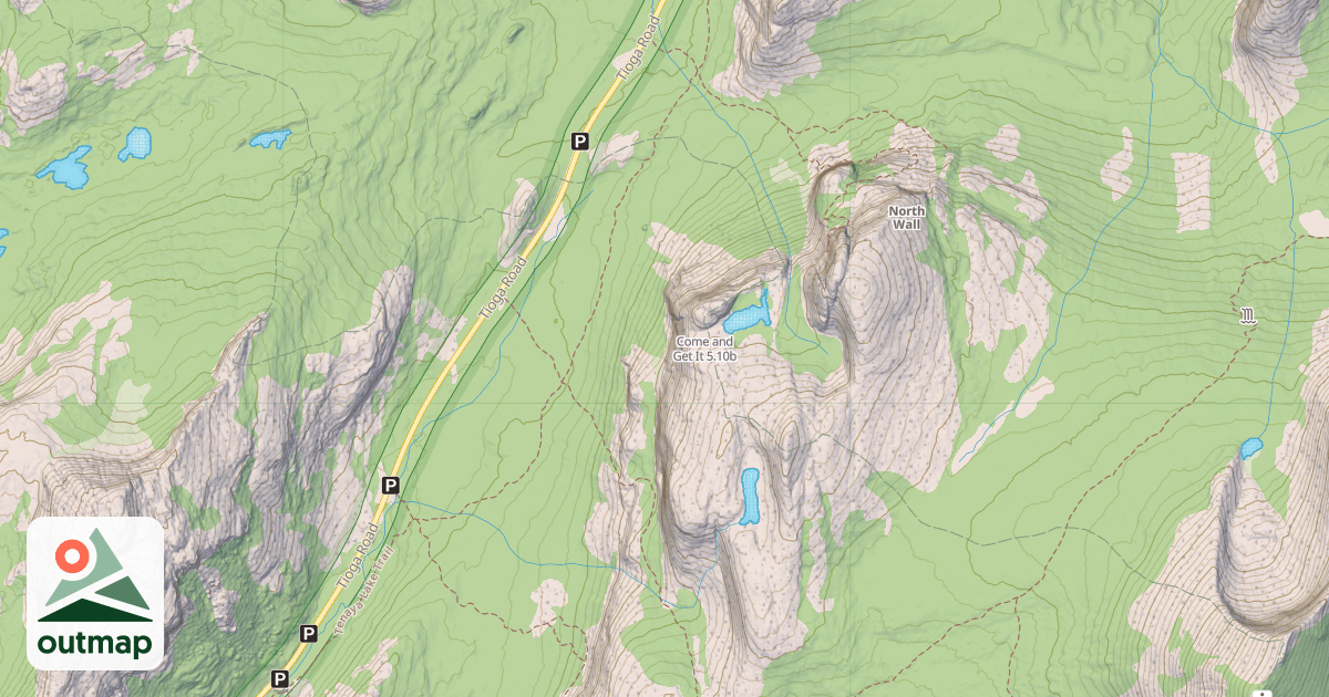 Map of Come and Get It
