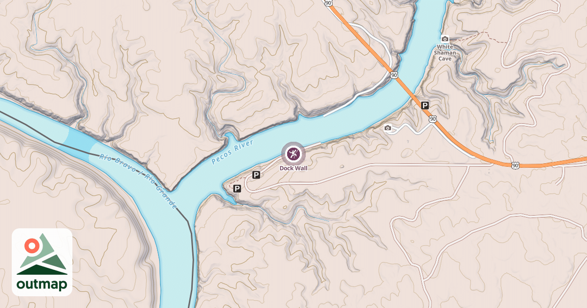 Map of Dock Wall