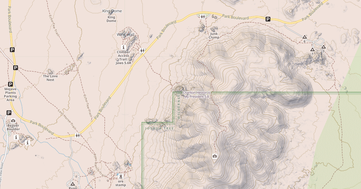 Map preview of Charlton Heston is My President