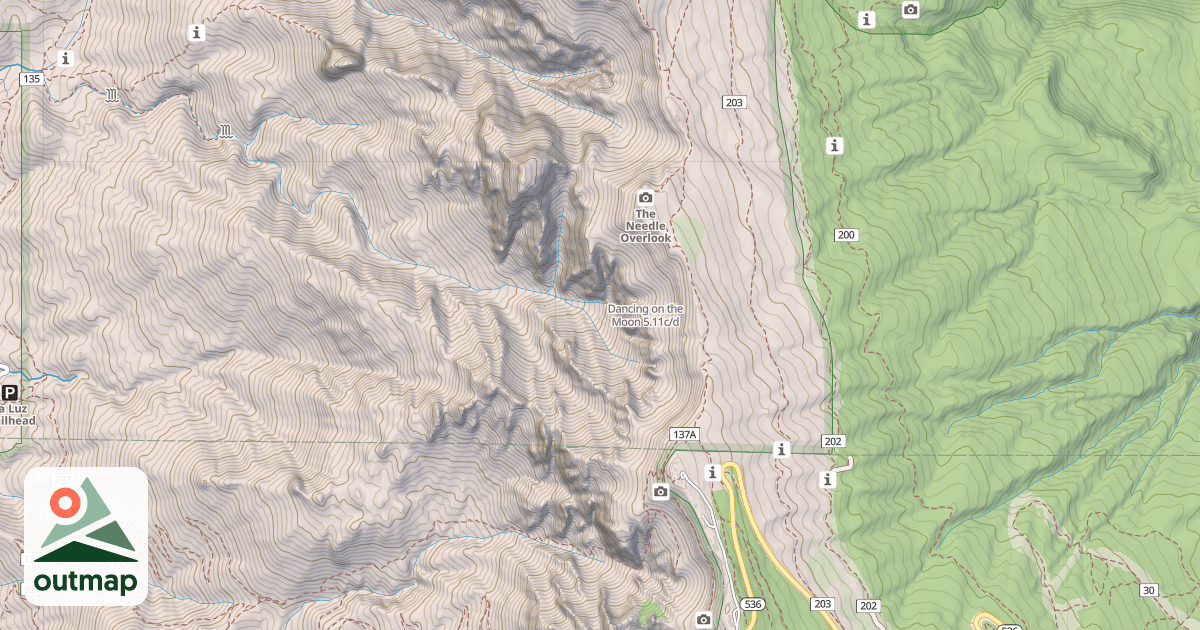 Map of Dancing on the Moon